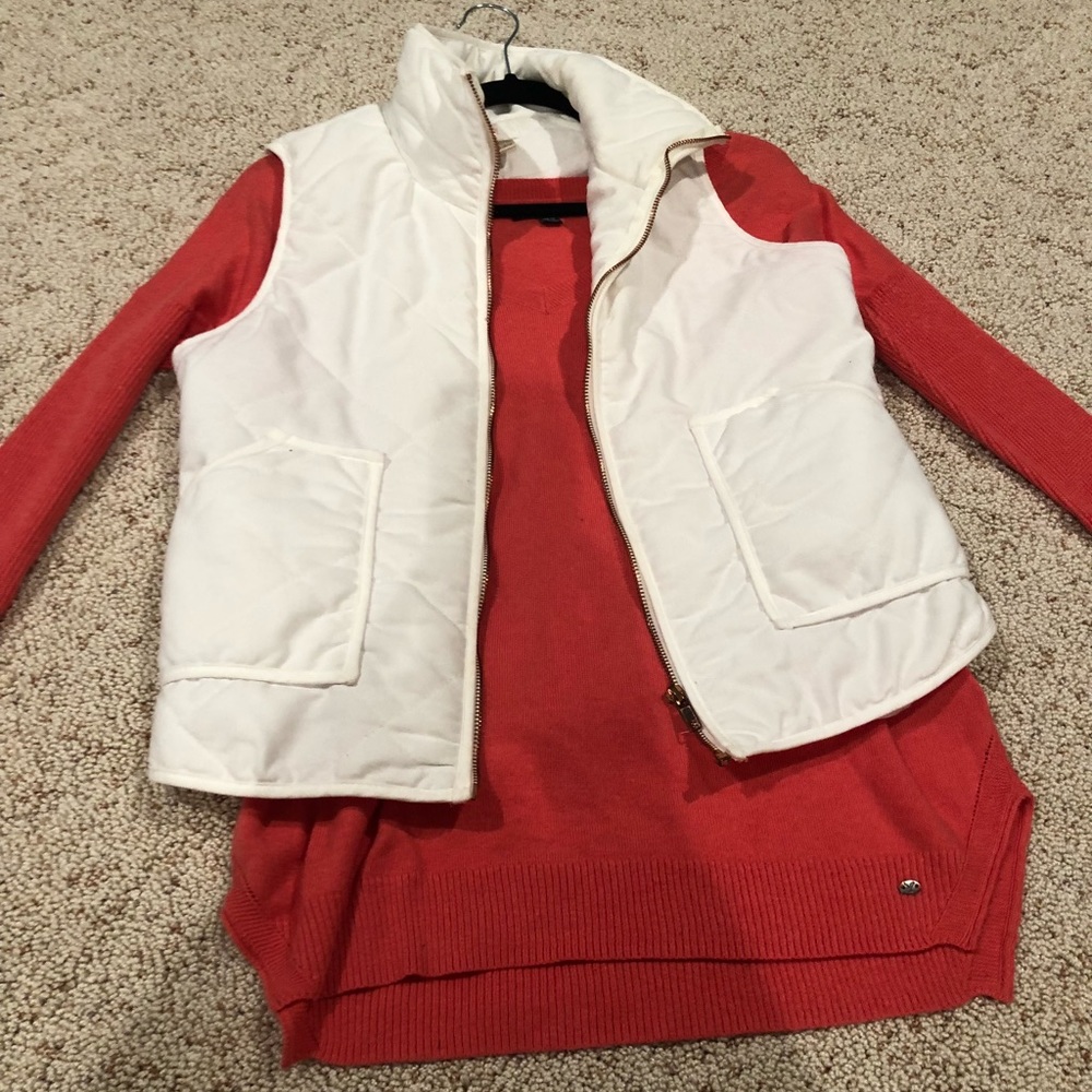 American Eagle sweater and Vest from Zulily pair.